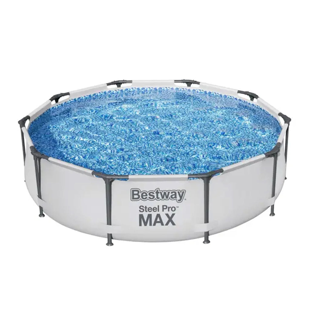 10'x30" Above Ground Metal Frame Swimming Pool with Pump J112