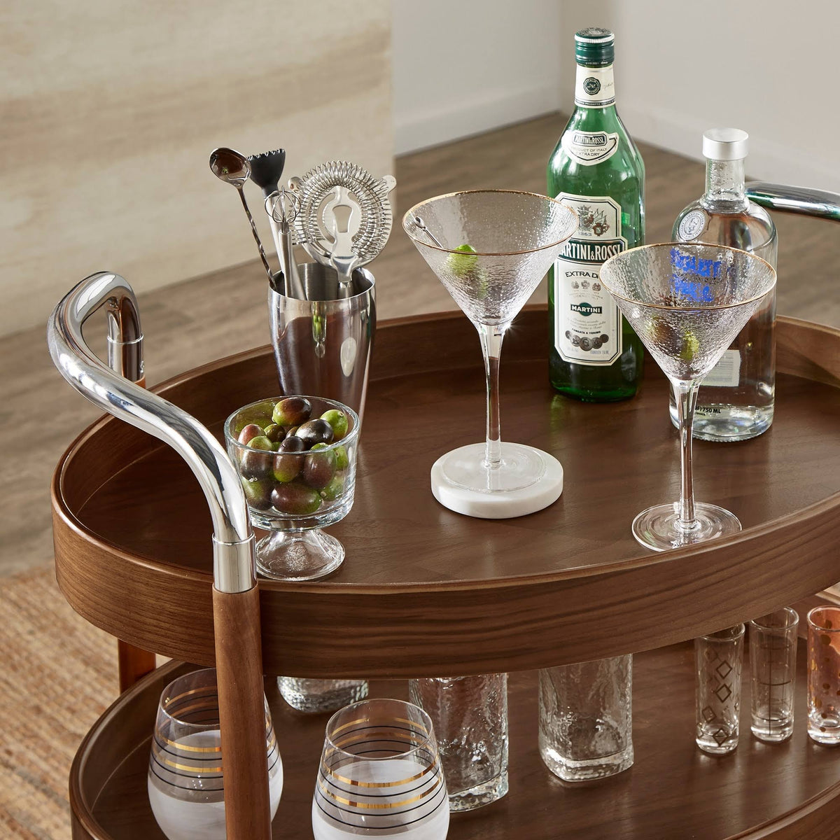 Oval Bar Cart Y642635