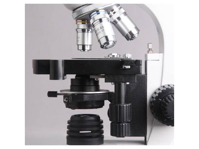LED Binocular Biological Compound Microscope 40X-1600X V198