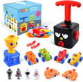 Balloon Car Toy Set with Balloon Launcher Pump Cars Racer Kit S252