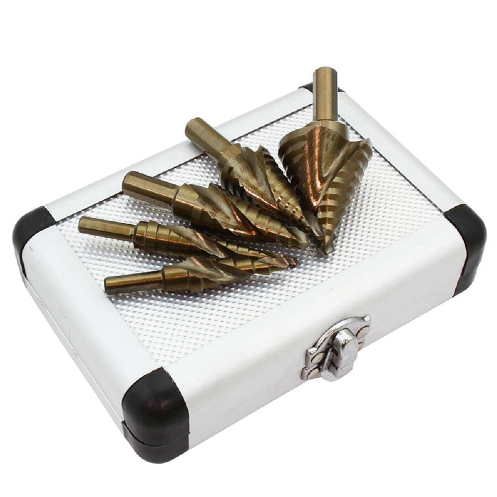 Cobalt Steel Step Bits Set (5-Piece) R66592