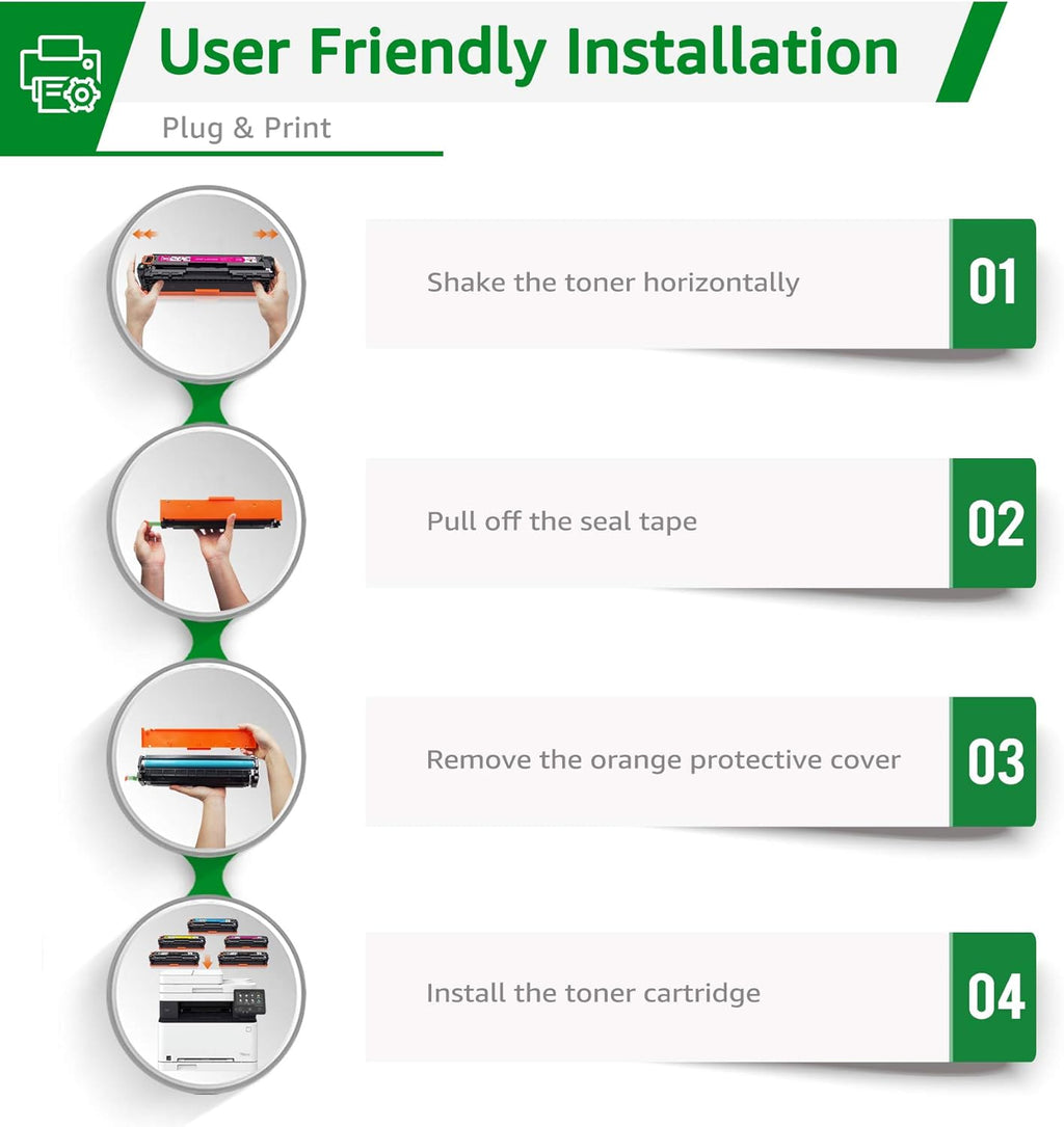 Compatible Toner Cartridge 5-Pack P17652