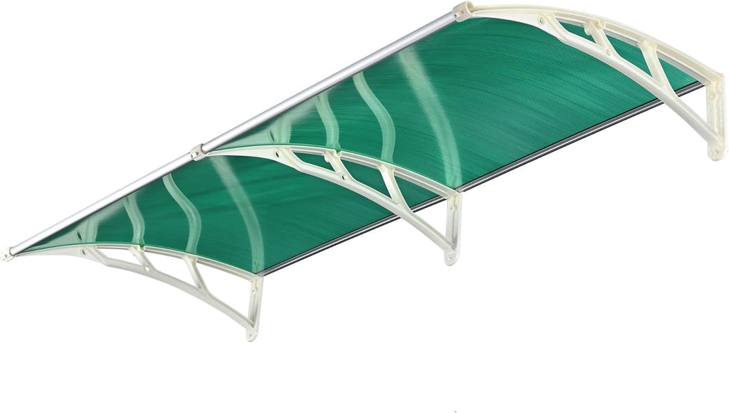 80x40 Outdoor Awning Patio Cover Polycarbonate Hollow Sheets T295