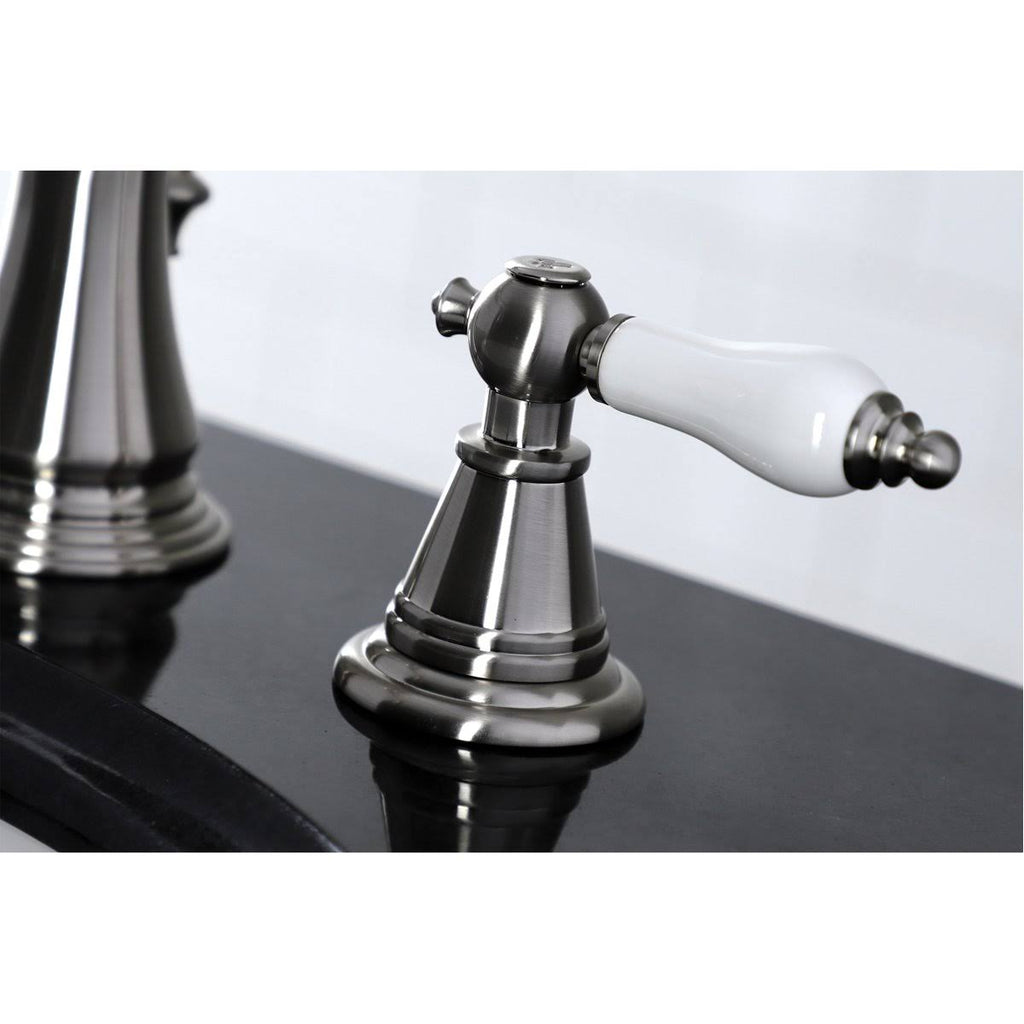 Black Stainless Widespread Bathroom Faucet K6193