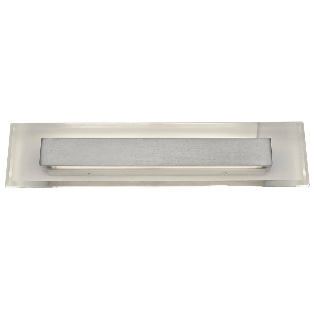 Large LED Bath Fixture, Satin Nickel F1596