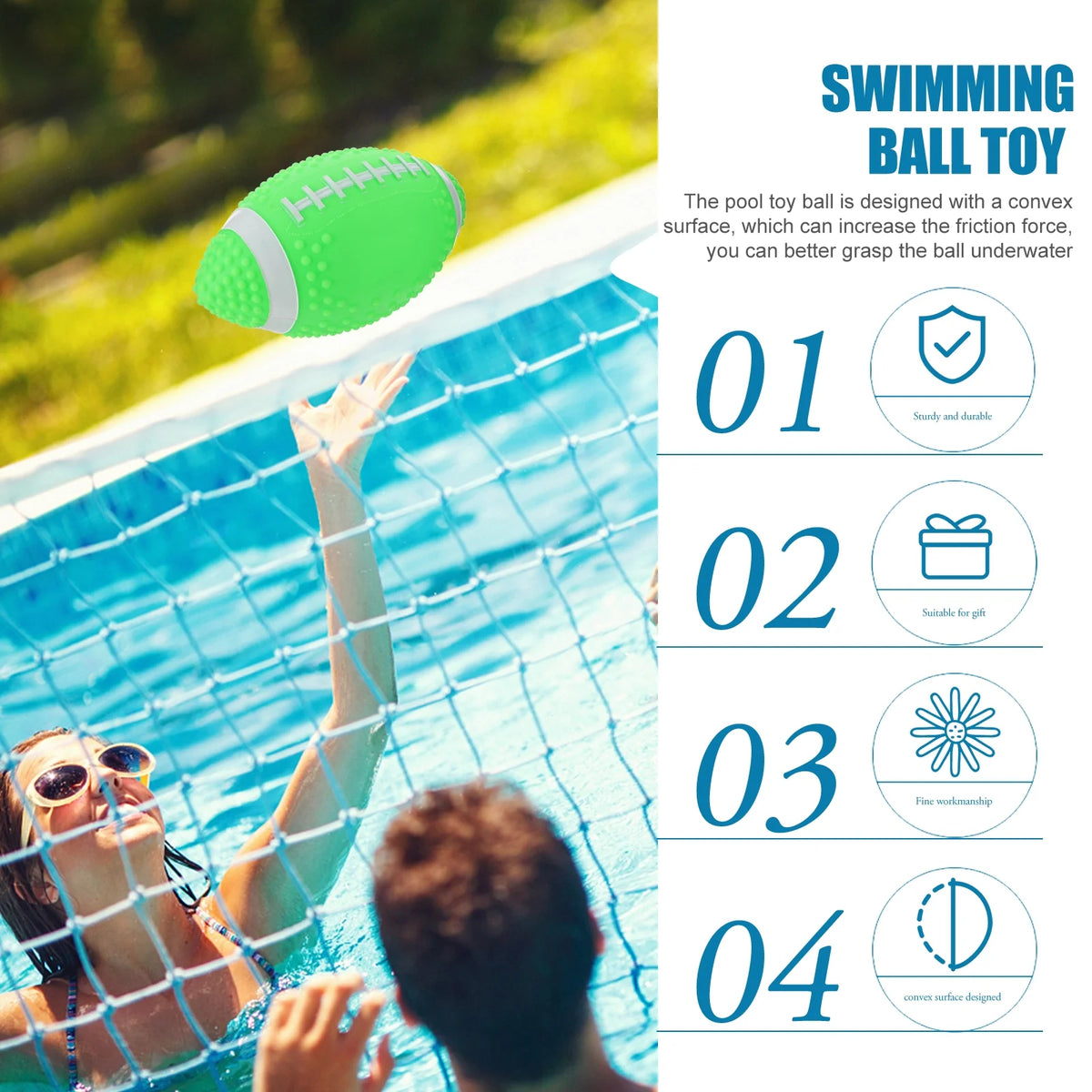Underwater Rugby Toy Pool Ball Toy R921771