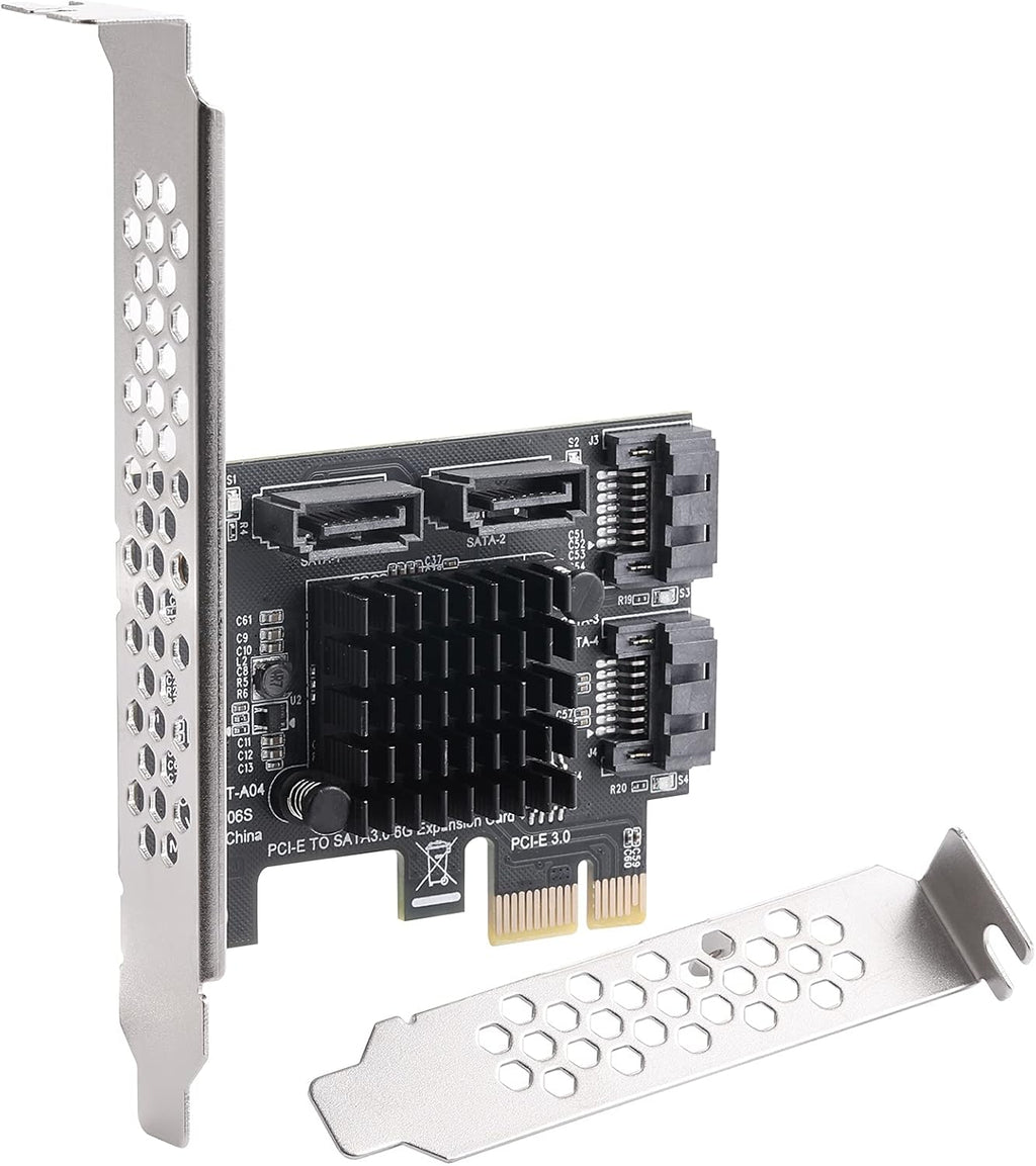 PCIe SATA Card 4 Port Expansion Card C935