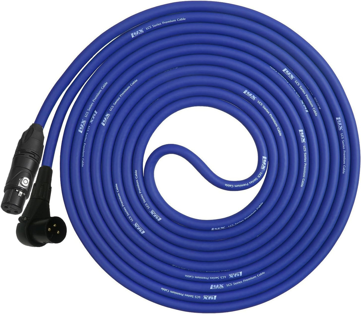 100 Feet XLR Microphone Cable Balanced Male to Female 3 Pin Mic Cord Green Pack of 2 N223