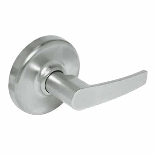 Satin Nickel Plated Heavy Duty Privacy Cylindrical Locksets with Lever R922541