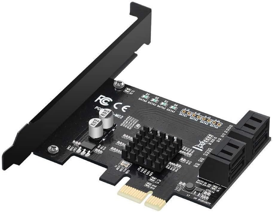 PCIe SATA Card 4 Port Expansion Card C935