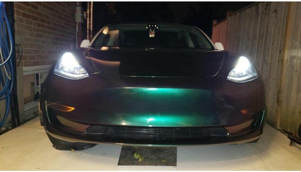 Gloss Black 5ft x 5ft Car Wrap Vinyl Film Pack of 2 K155060
