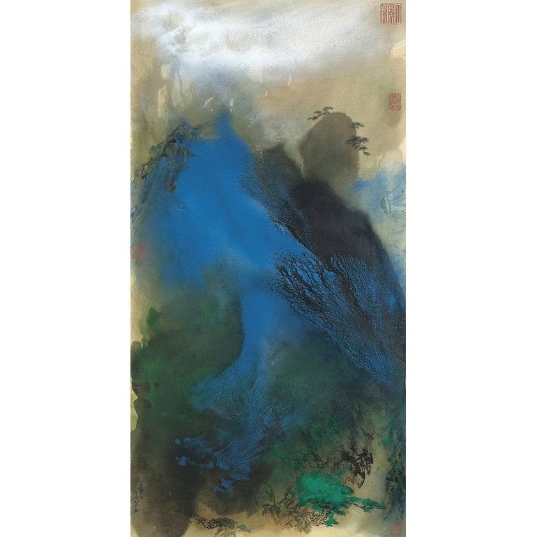 Silver Frame Giclee Print Chinese Painting A72055