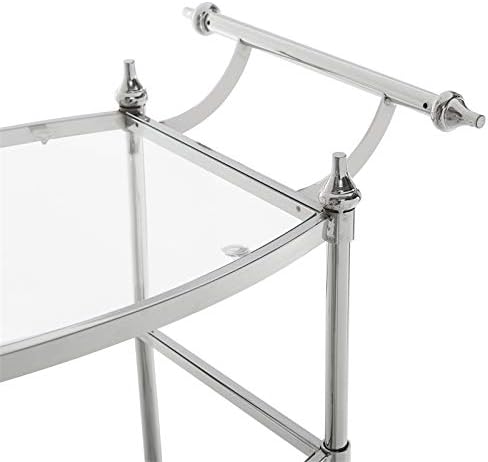 Metal Bar Cart in Chrome E445228