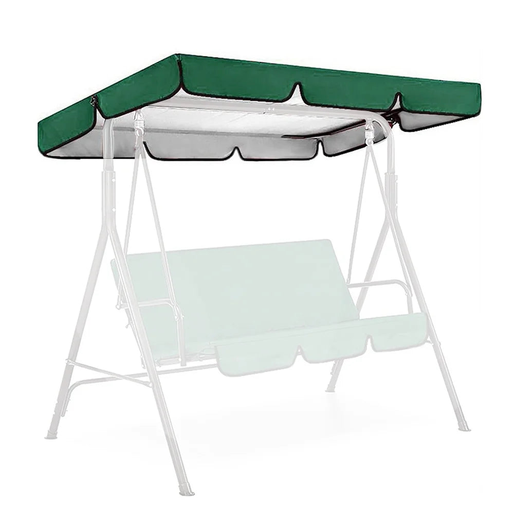 Beige Swing Top Cover Canopy Replacement for Patio Outdoor Swing U541