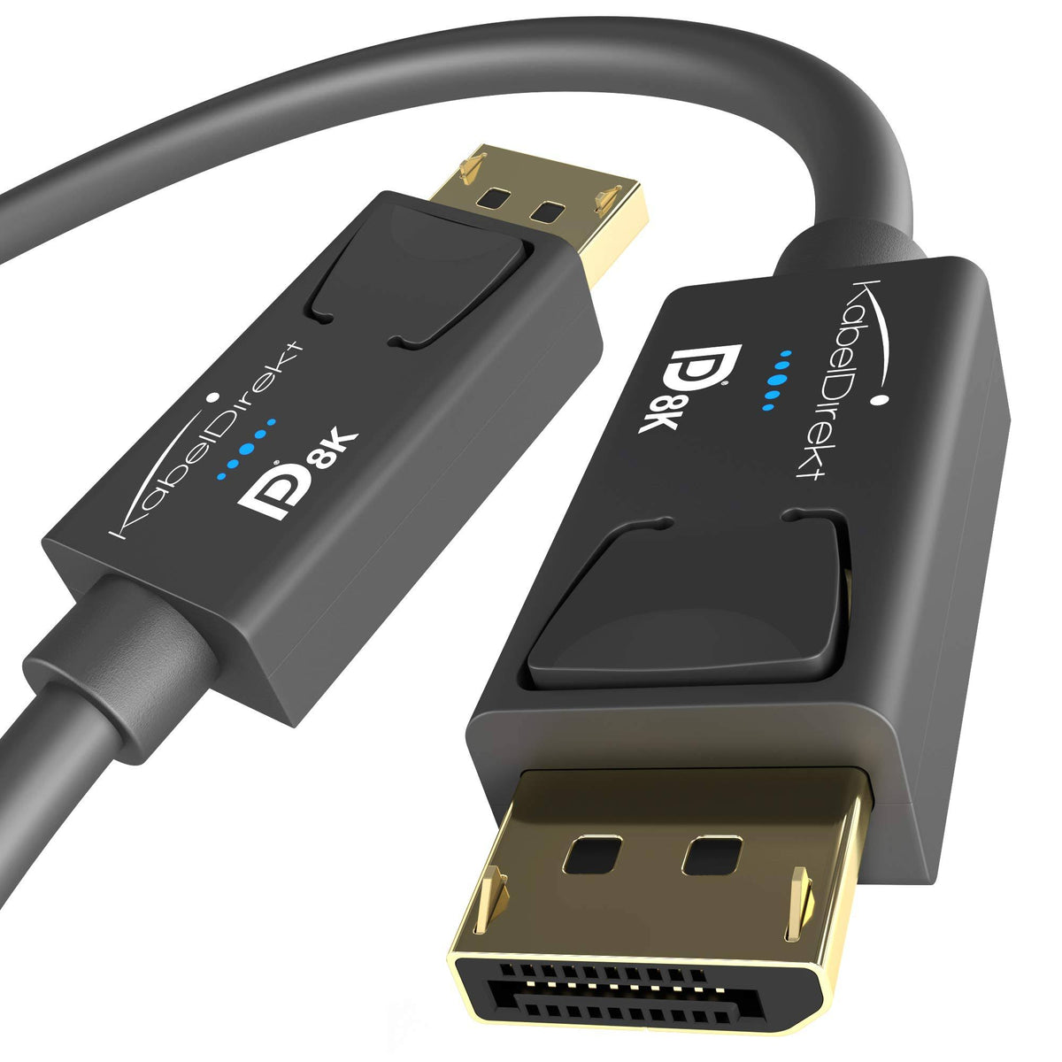 DisplayPort Cable, DP 1.4, 15ft, 8K at 60HZ, 144Hz, HDR10 D443