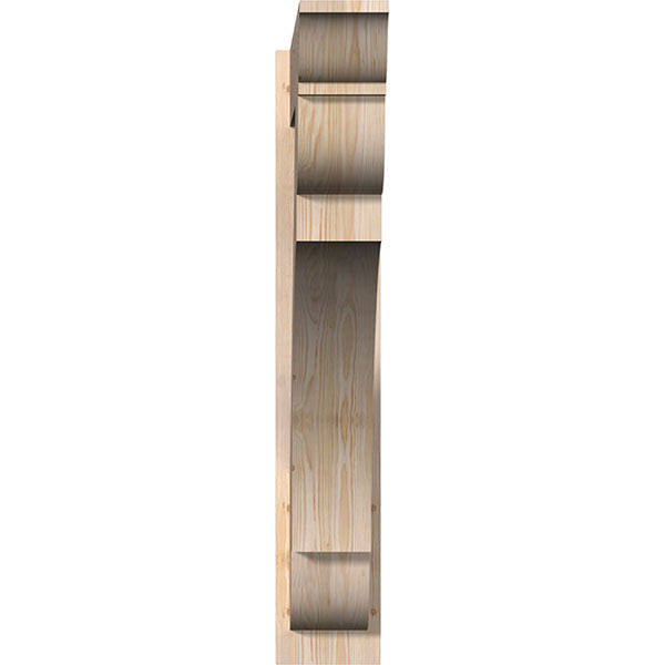 7 1/2x22W x 44x22D x 44x22H Douglas Fir Traditional Outlooker U140352