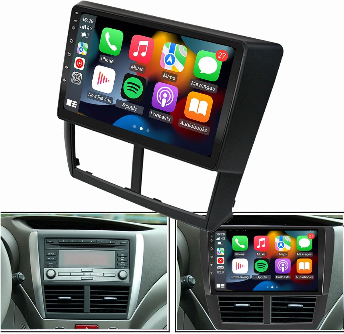 2G RAM 32G ROM Car Radio for Subaru Forester Impreza U6838