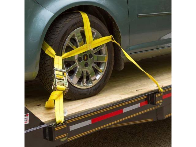 8-Pack Ratchet Tie-Down Strap W27346