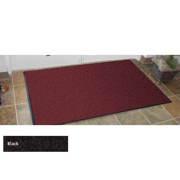 Black Olefin Carpet Entrance Floor Mat D8251