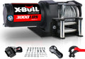 3000 lb 12V DC Electric Winch Waterproof Winch with Steel Cable W612