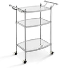 Metal Bar Cart in Chrome E445228