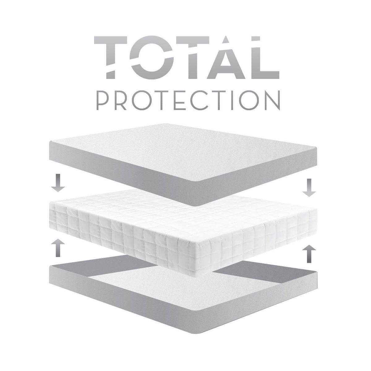 Split Queen Mattress Protector C6702