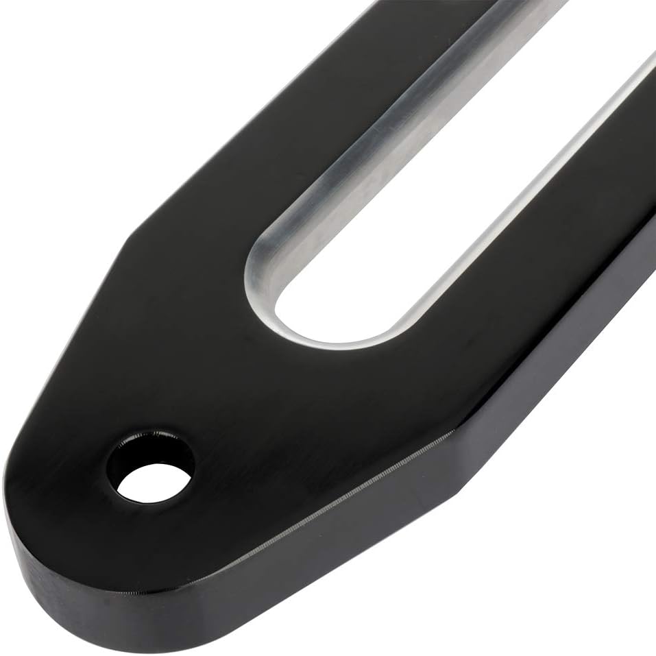 Red Aluminum Hawse Fairlead for Winch Rope, Pack of 2 M31633