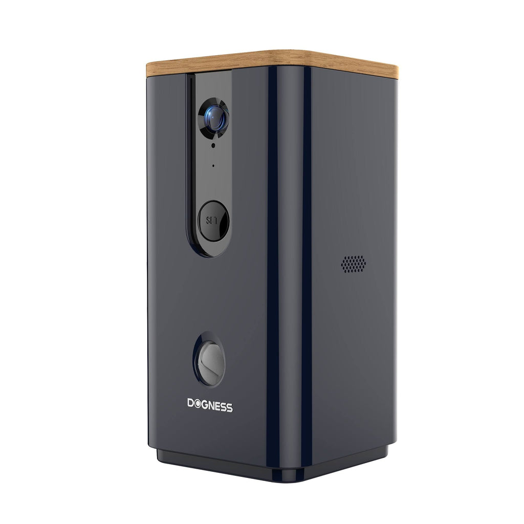 Black Pet Treat Dispenser with Camera R29333