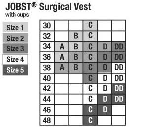 Surgical Vest White Size 5 O3678