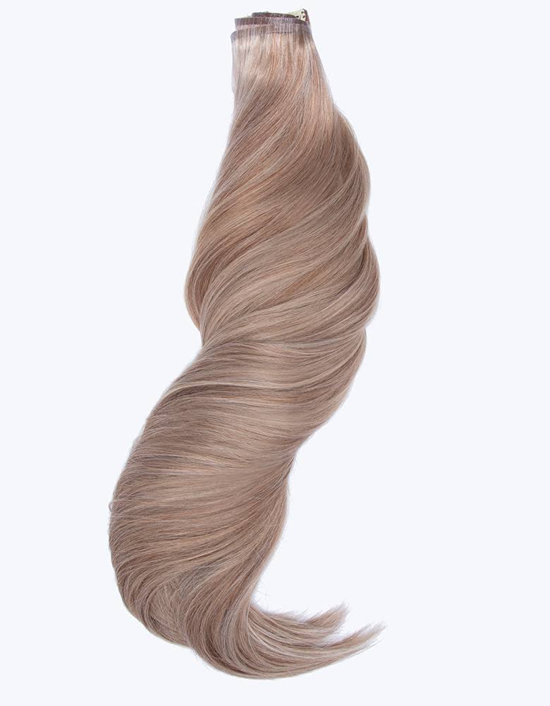 Silk Seam 140g 16x22 Ash Bronde Marble Blend Hair Extensions C532