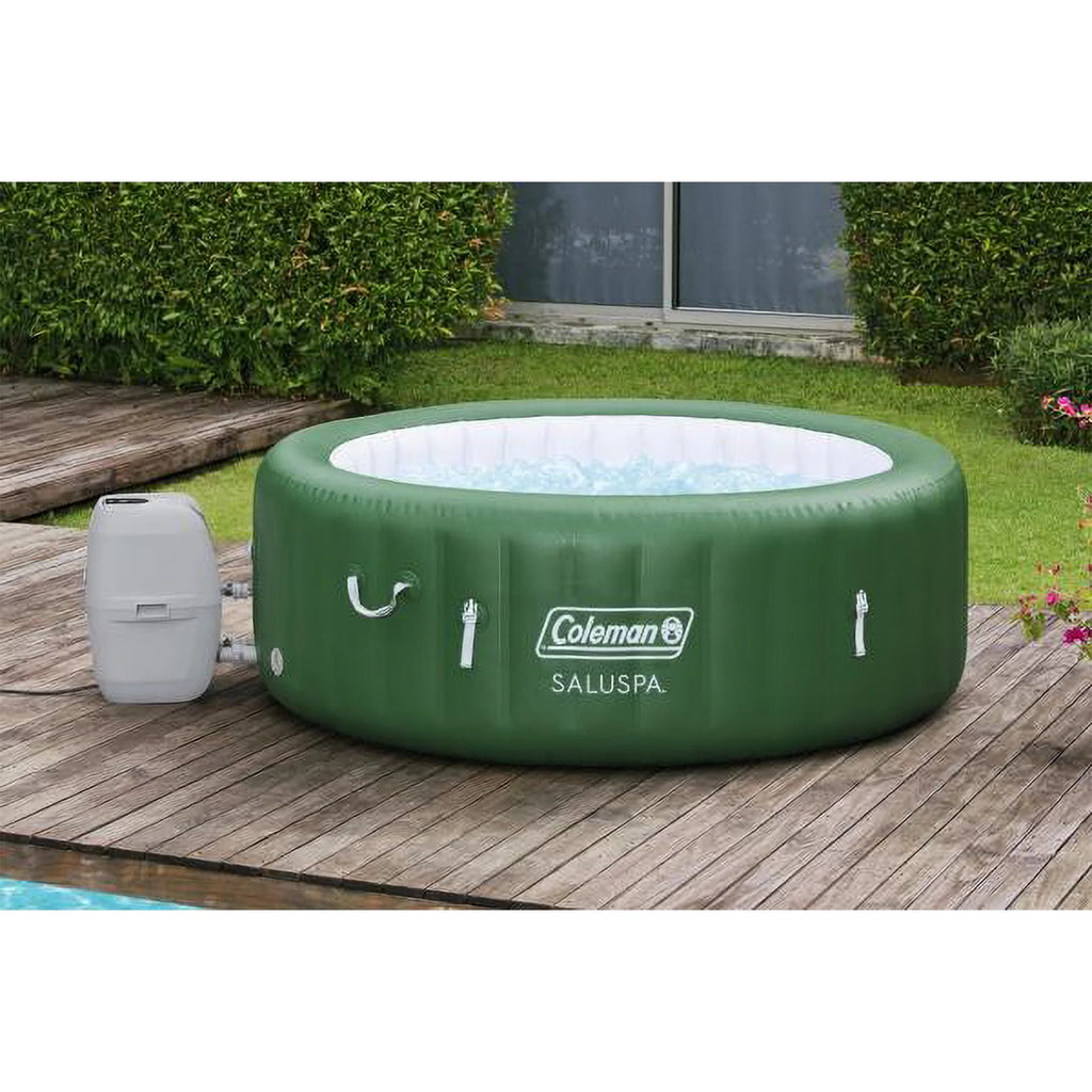 6 Person Inflatable Spa with Filters and Chlorine Starter Kit S665698