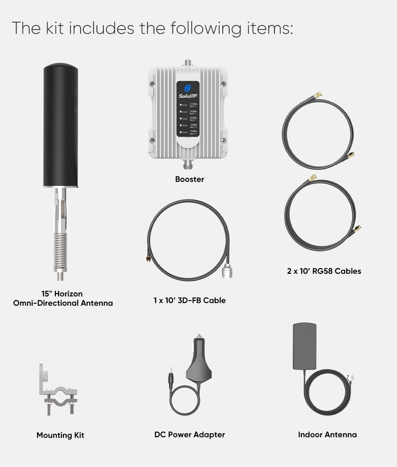 Cell Phone Signal Booster for RV Truck L455