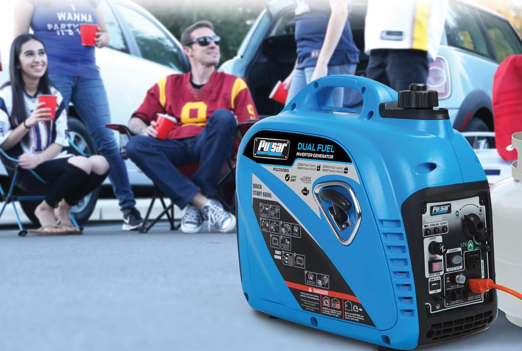 2,200W Portable Dual Fuel Quiet Inverter Generator K70790