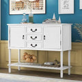 Navy Blue 3 Drawers Console Table M117247