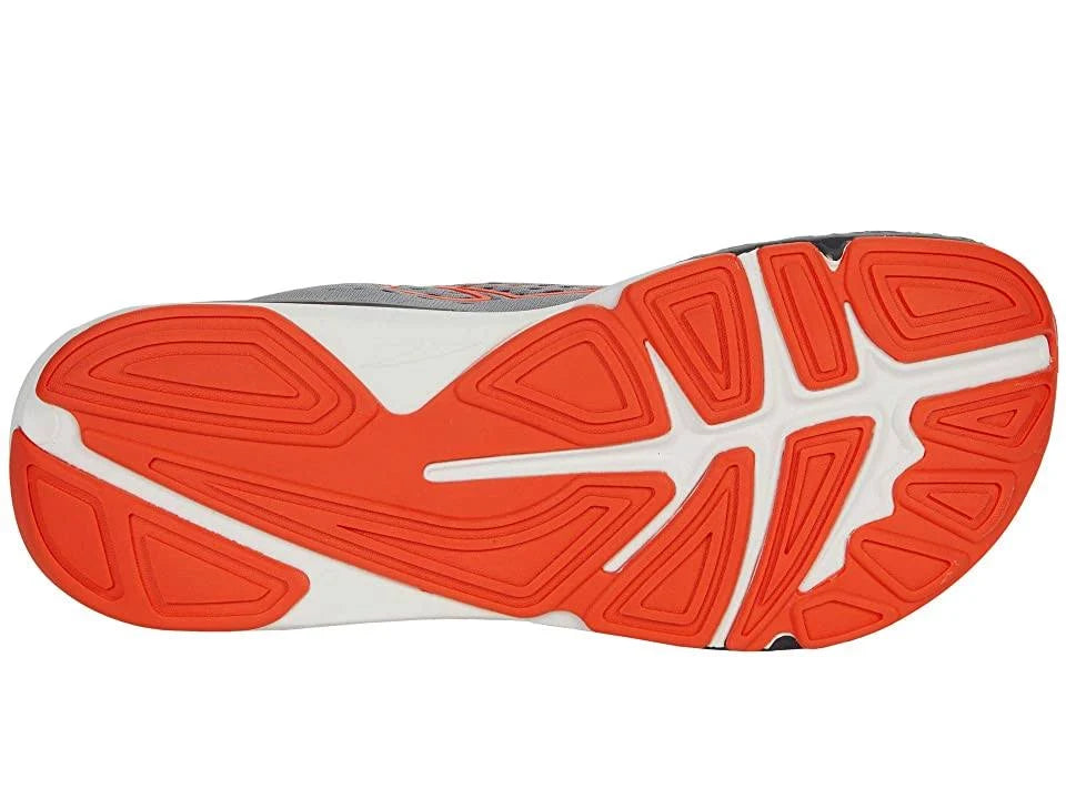 Gray Orange Men's Shoes Z8967
