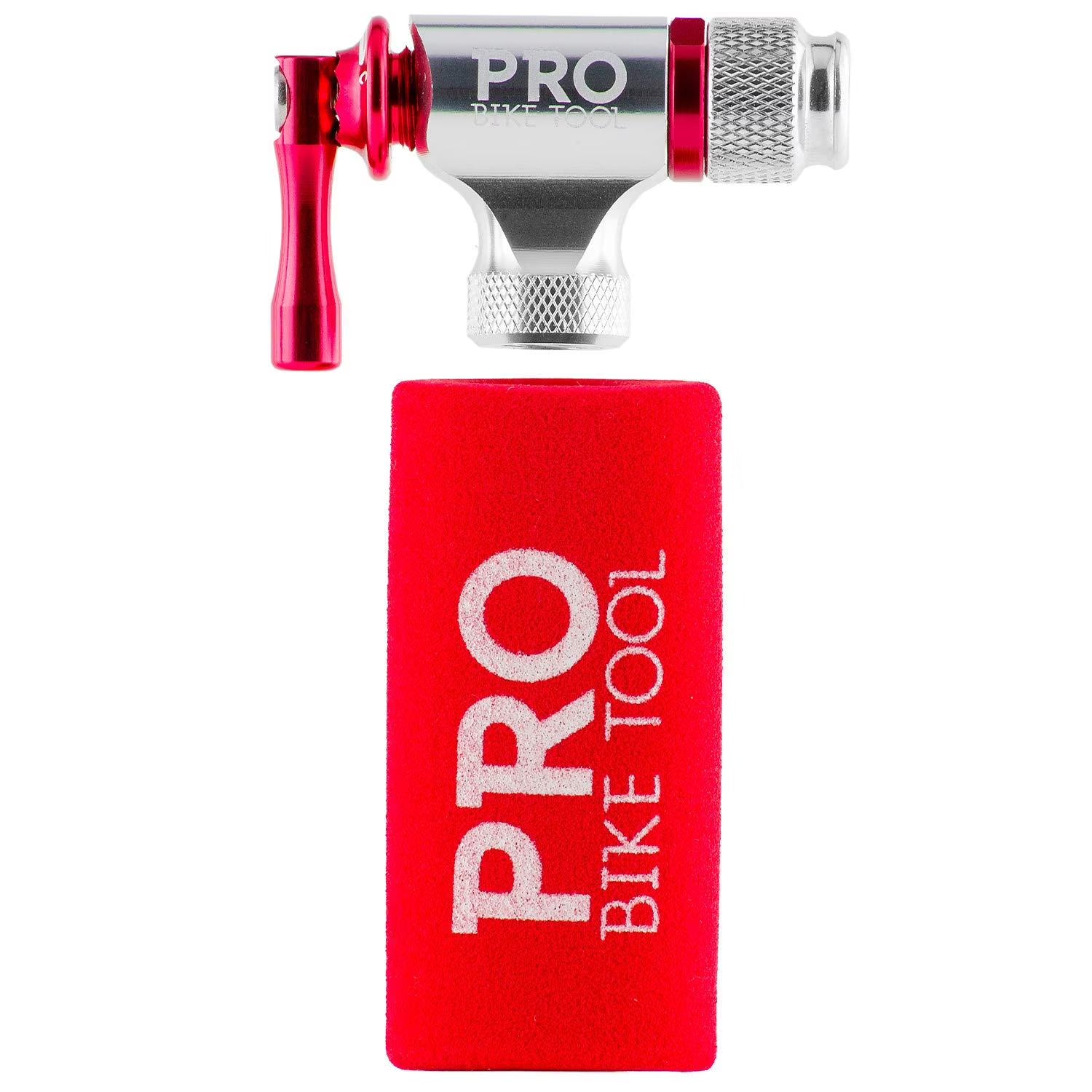 CO2 Inflator with Presta and Schrader Valve (Red) Z181642