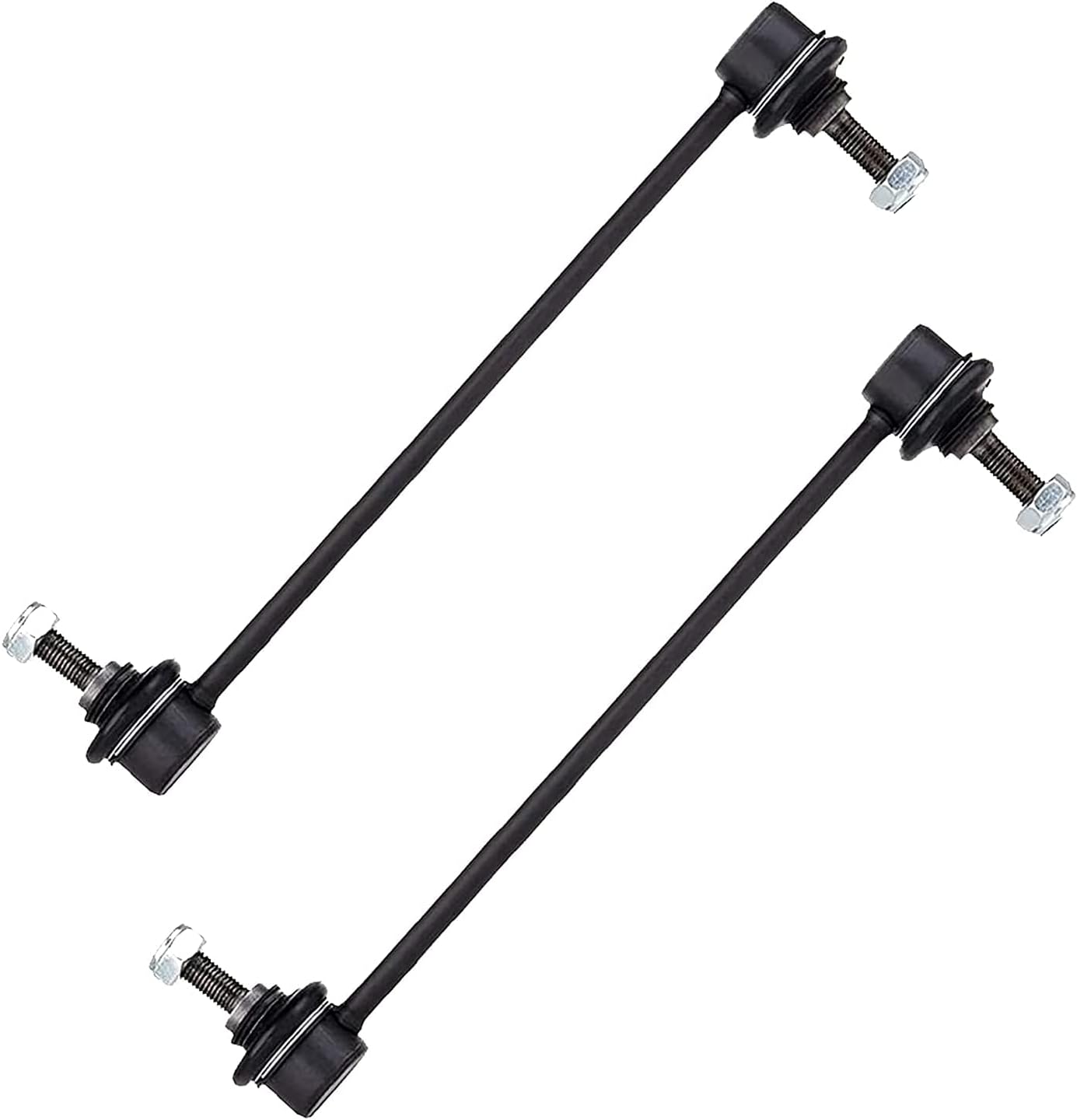 Front Lower Control Arms with Ball Joint Outer Tie Rods Sway Bars 6pc Set O34672