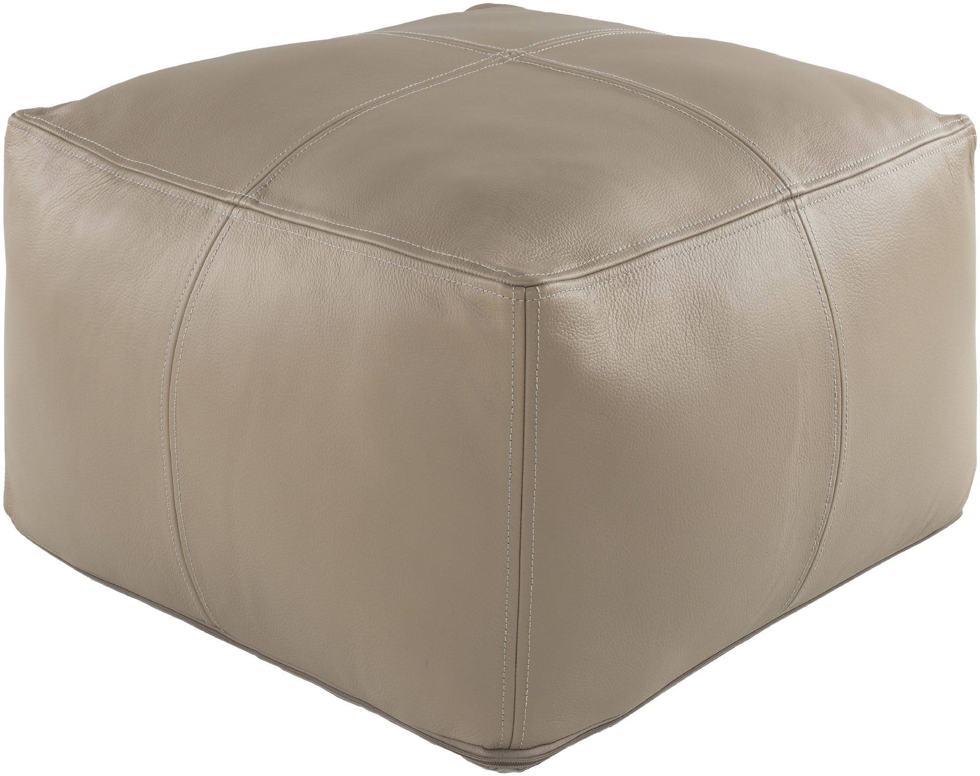 Khaki Pouf J4008