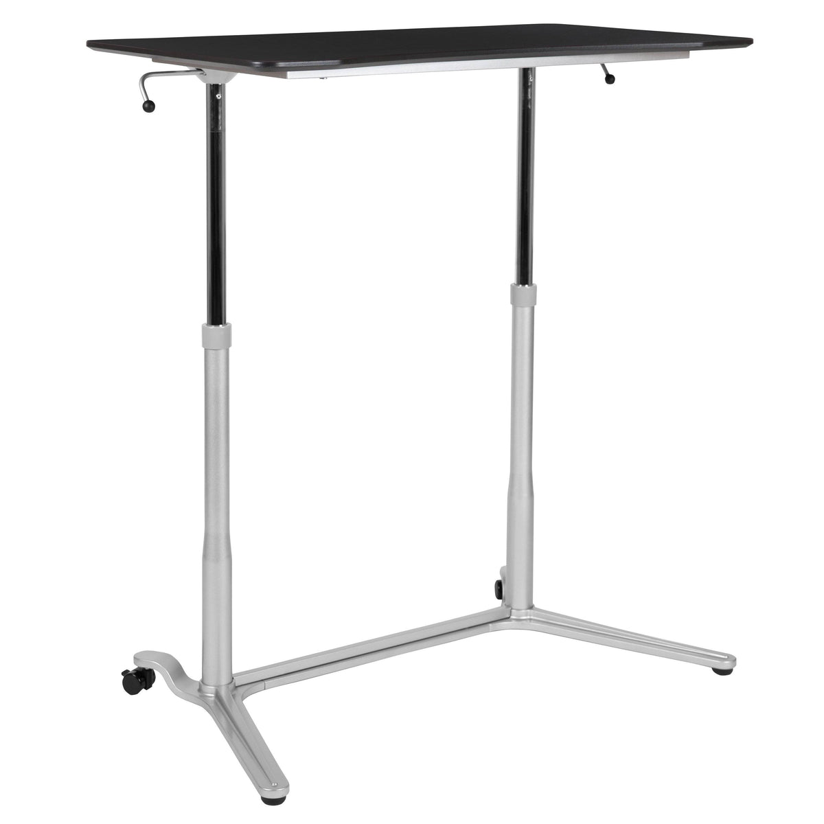 Black Sit-Stand Computer Desk I259
