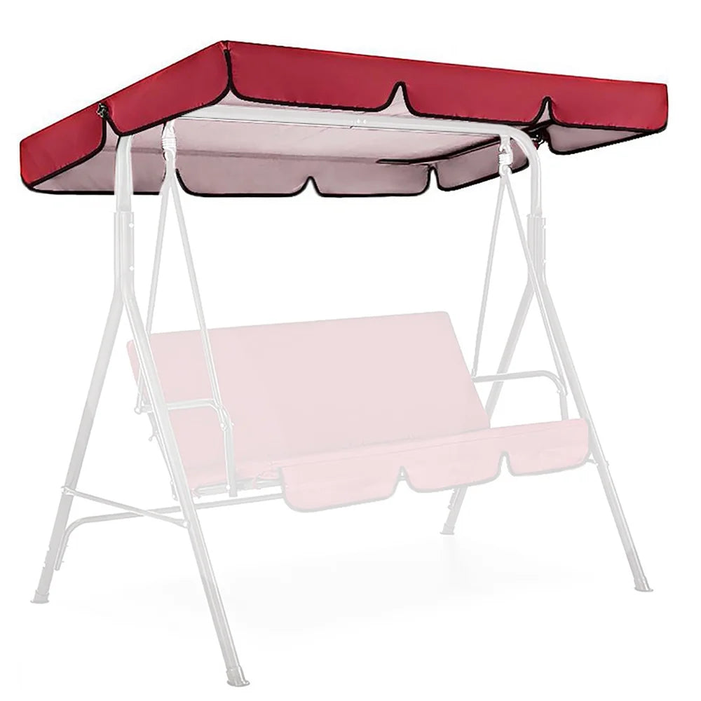 Beige Swing Top Cover Canopy Replacement for Patio Outdoor Swing U541