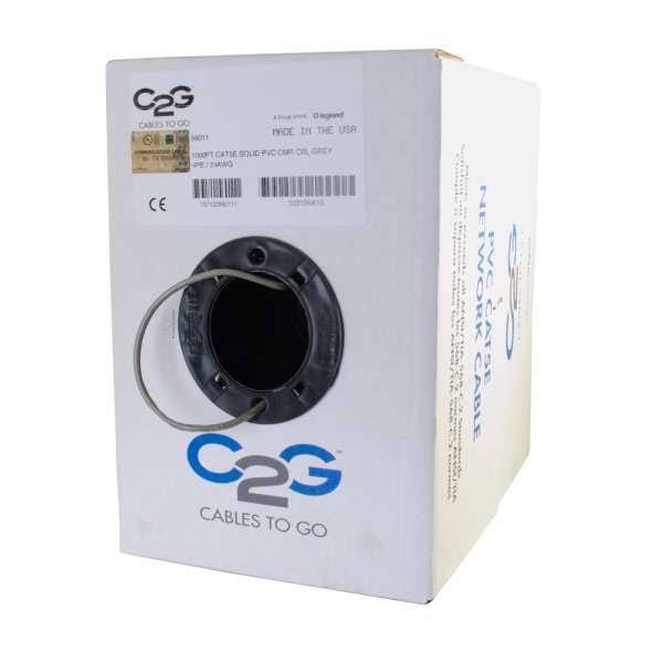 1000ft Cat5e Bulk Unshielded Network Cable C4061
