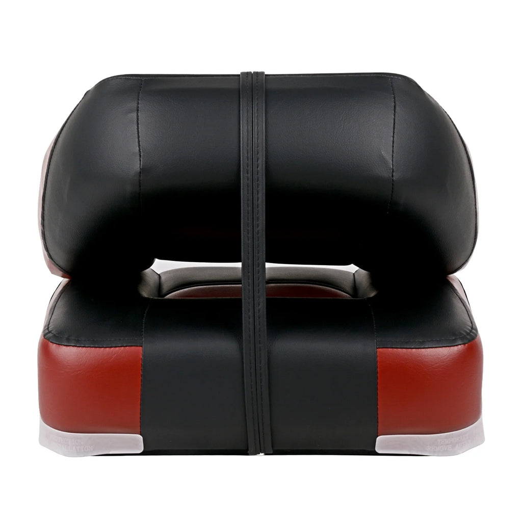 Black/Red Folding Fishing Boat Seat, Set of 2 I601
