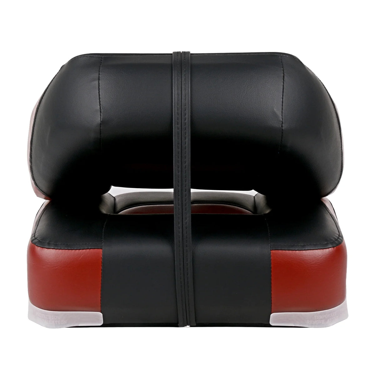 Black/Red Folding Fishing Boat Seat, Set of 2 I601