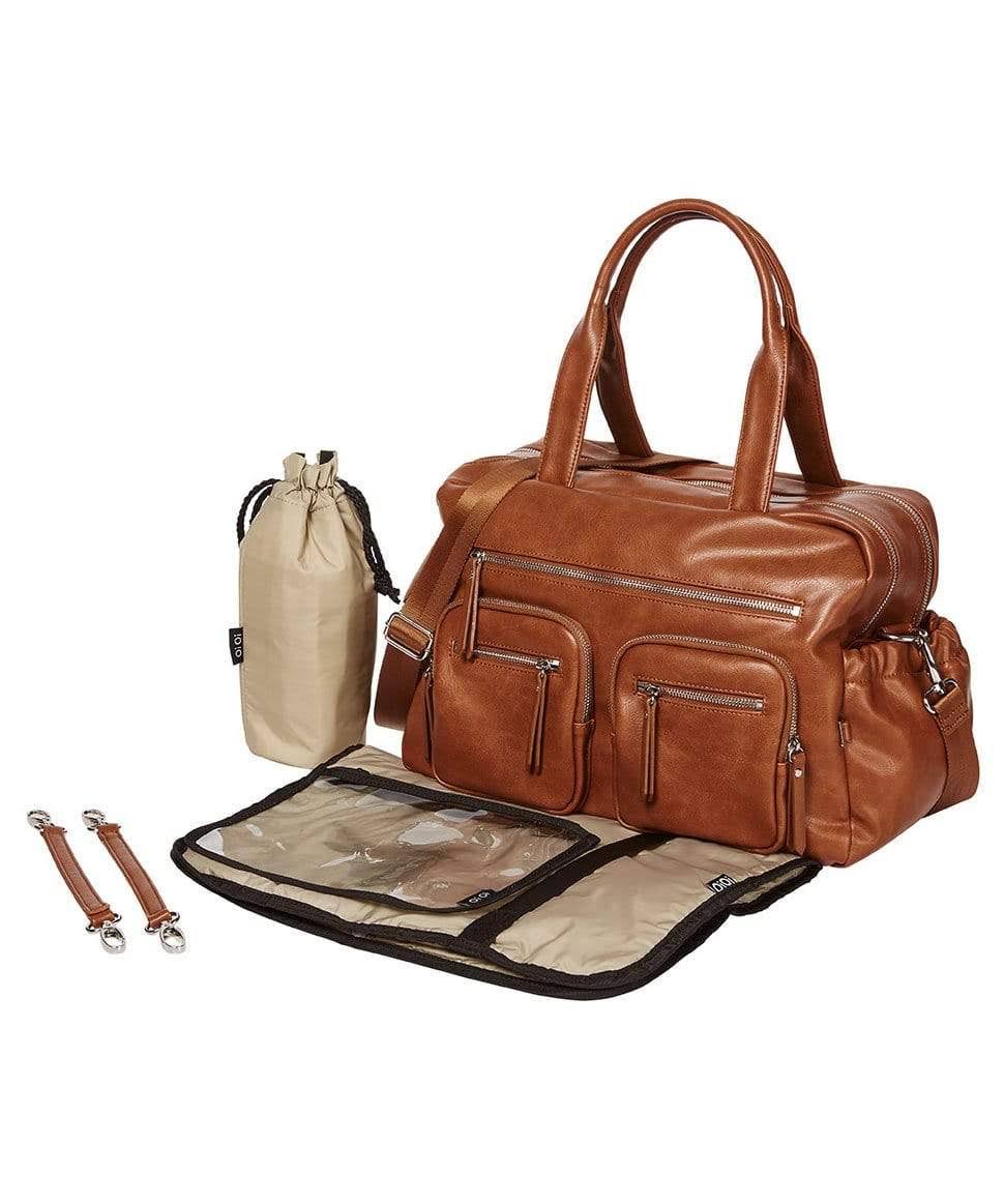 Faux Leather Nappy Bag A2861