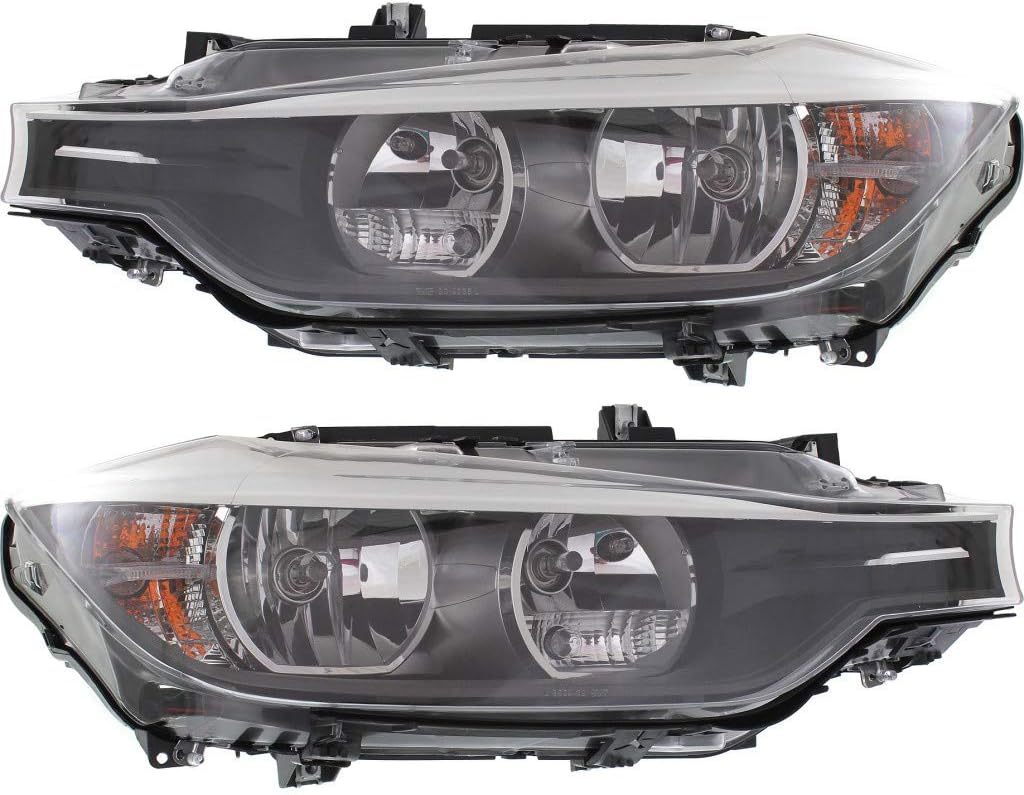 Headlight Assembly with Bulbs Halogen Type for BMW 328i Sedan E987584