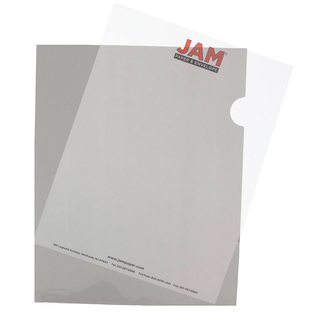 Plastic Sleeves 9 x 11 1/2 Smoke 120/Pack F4516
