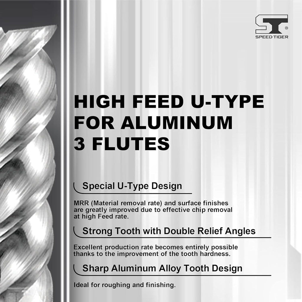 3/16 3 Flute Carbide Square End Mill X121145