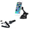 3.1A Type-C Car Charger & Magnetic Car Mount for Galaxy S24/Ultra/Plus C4066
