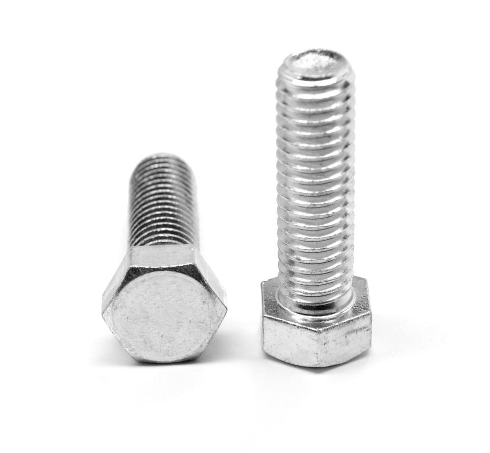 Coarse Thread A307 Grade A Hex Tap Bolt Low Carbon Steel Zinc Plated L70364