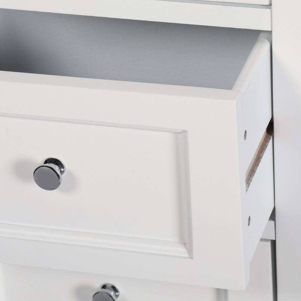 White Linen Cabinet E221